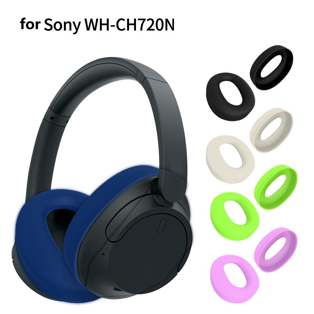 Bluetooth Headset On Ear - Silicone Case Cover for Sony WH-CH720N