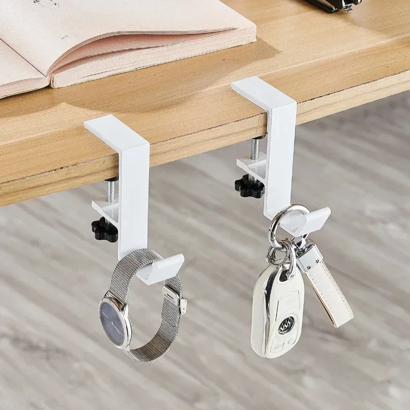1/2pc Adjustable Desk Edge Hoo - Headphone Stand Desk review and price
