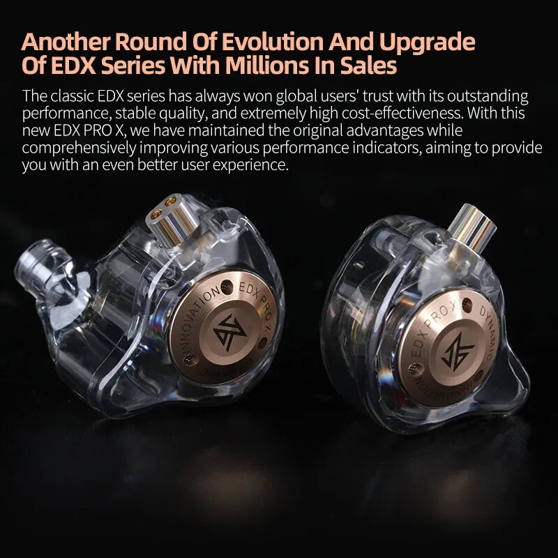 KZ EDX PRO X Wired Earphones H - Audiophile Headphone Wired review and price
