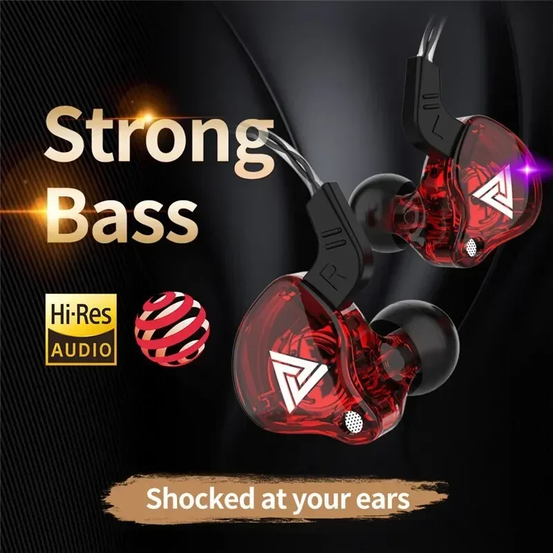 Original QKZ AK6 Copper Driver - Wired Earphone Mic review and price