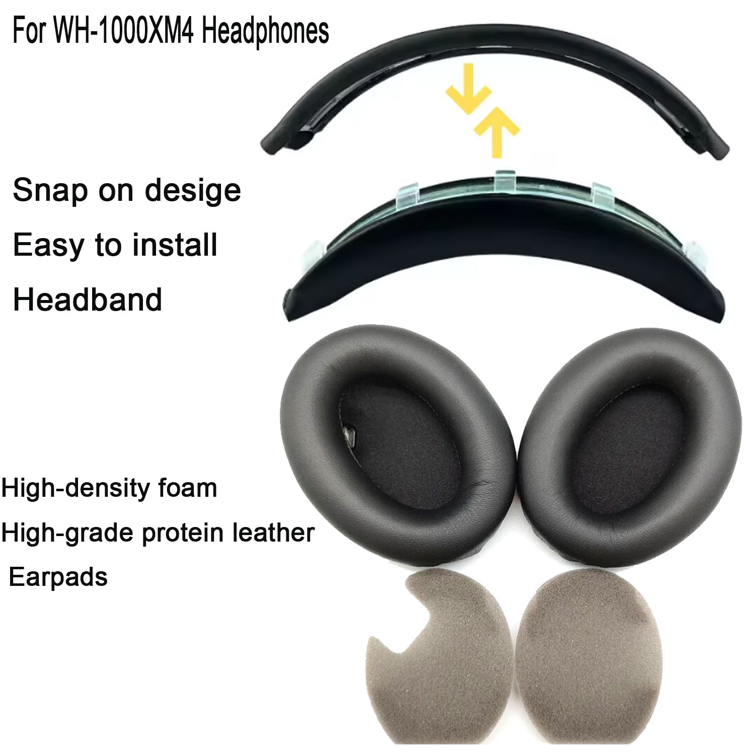 WH1000XM4 Easy Install Headban - Sony Headphone Wh-1000Xm4 review and price