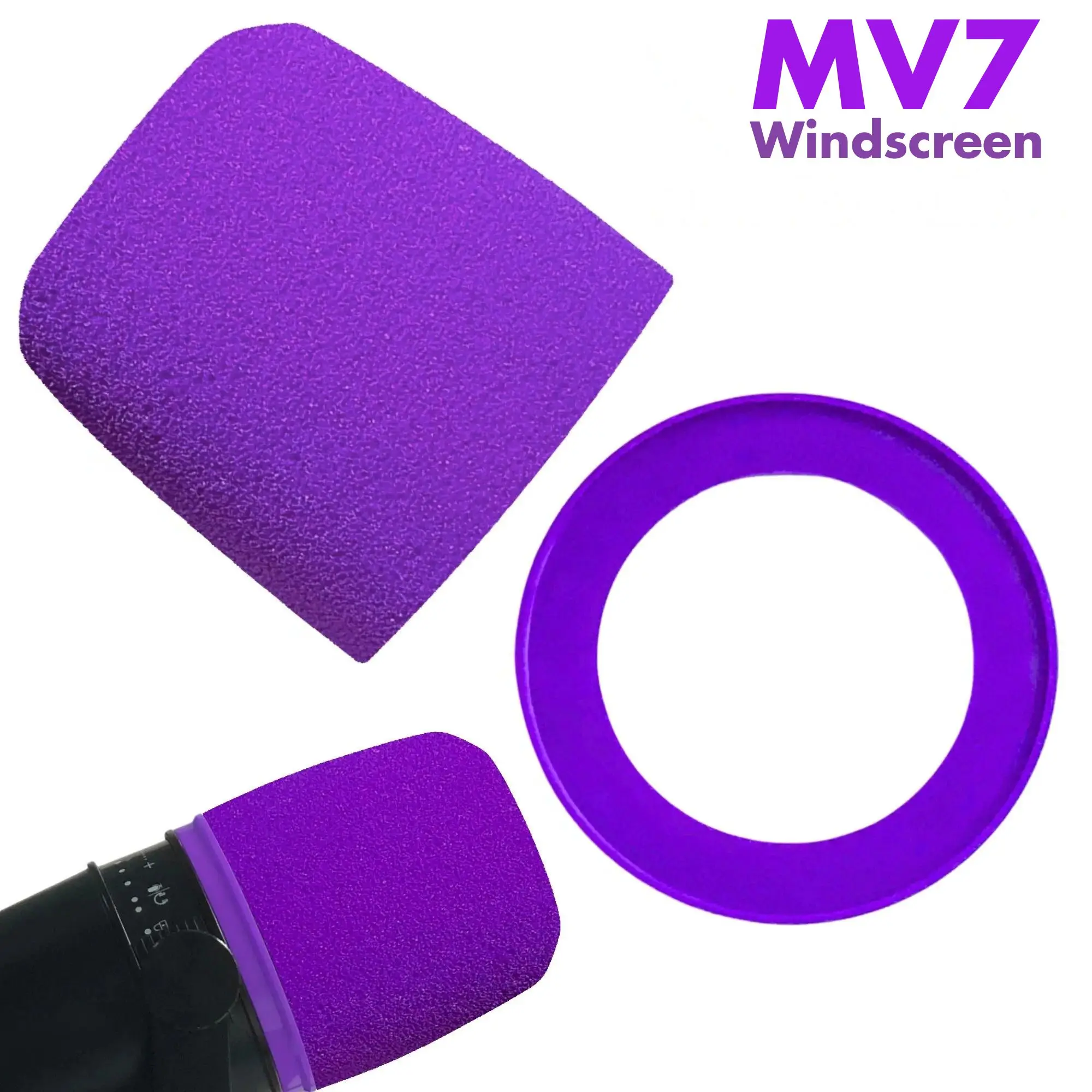 MV7 Foam for Shure MV7, MV7i,  - Shure Mic Sm7B review and price