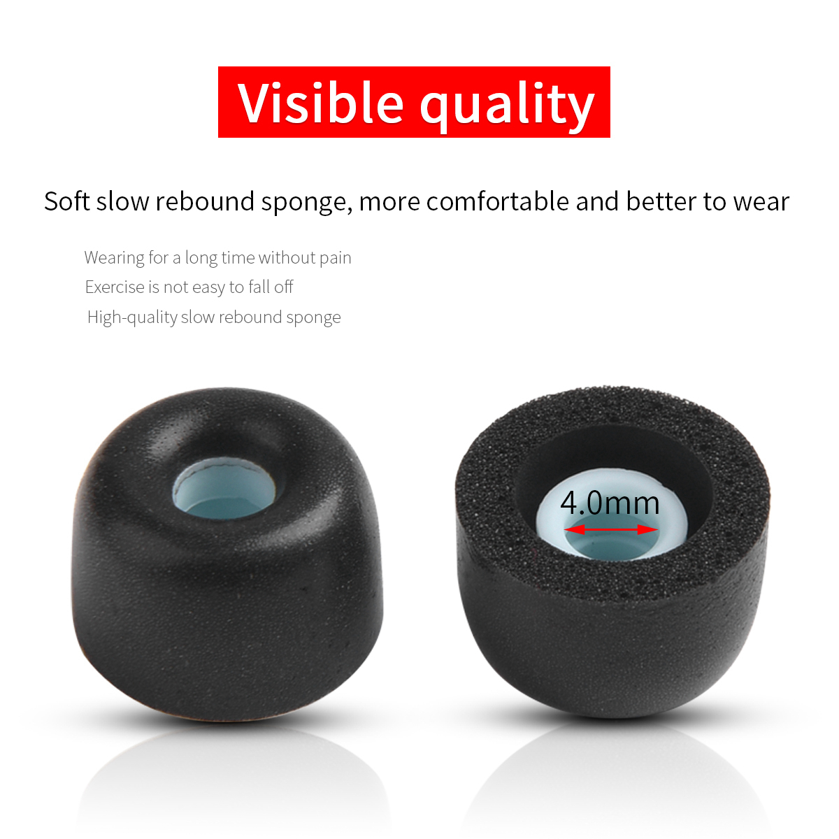 4PCS Memory Foam Ear Tips for  - Anker Speaker Soundcore Boom 2 review and price