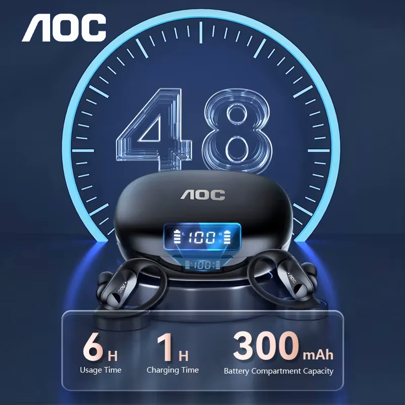 Choice AOC Sports Headset Wire - Bluetooth Headset On Ear review and price