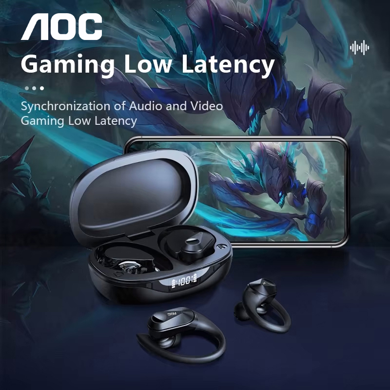 Choice AOC Sports Headset Wire - Bluetooth Headset On Ear review and price