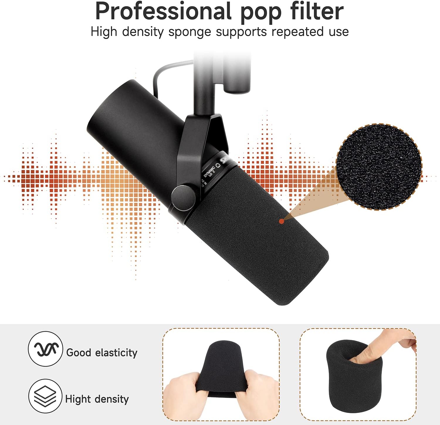 1PC/2PCS Windscreen for Shure  - Shure Mic Sm7B review and price