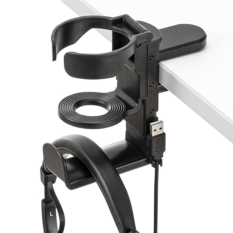 Desk Cup Holder with Headphone - Headphone Stand Desk review and price